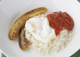 Arroz a la cubana