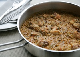 Receta de Arroz con conejo