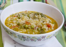 Arroz con verduras en Thermomix