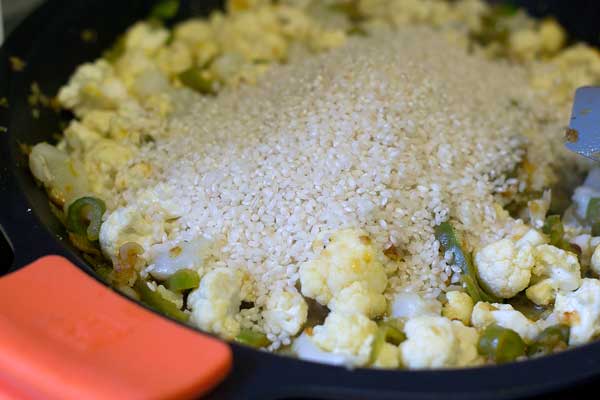 paso 6 receta ingrediente 390 g de arroz