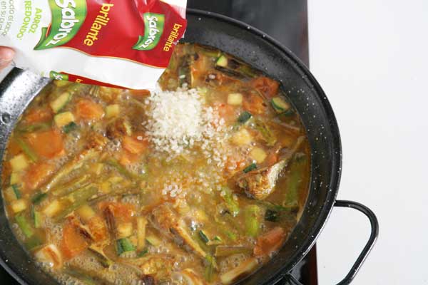 paso 8 receta ingrediente 320 g de arroz Sabroz