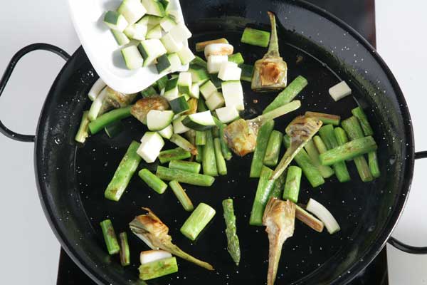 paso 4 receta ingrediente 200 g de calabacín