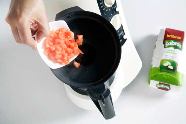 paso 6 receta ingrediente 70 g de tomate rojo en dados