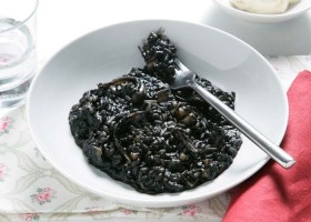 Arroz Negro de Calamares en Thermomix