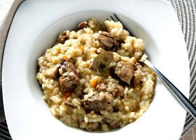 Arroz con carrilleras en Thermomix