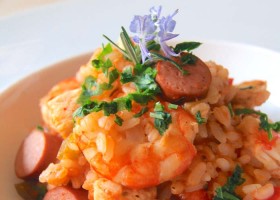 Arroz jambalaya