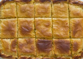 Empanada dulce de calabaza y arroz