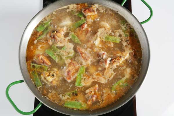 paso 5 receta ingrediente 1 l de agua, sal